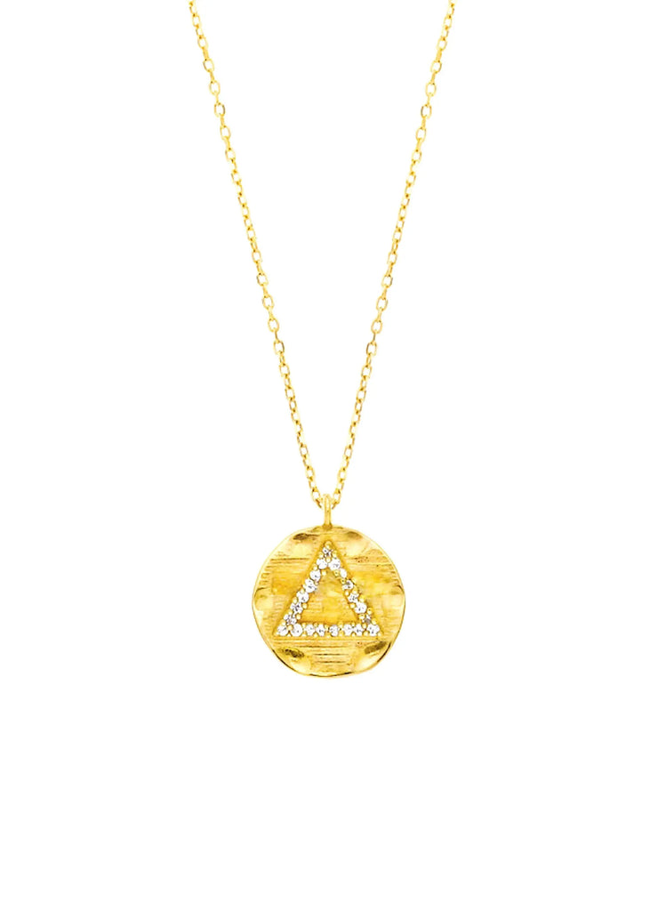 Fire Element - Small Talisman Pendant Necklace Nayla Jewelry